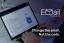 Email template edited in the browser on a laptop: Change the email, not the code